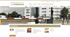 Desktop Screenshot of bedrijventerreinenhelmond.nl